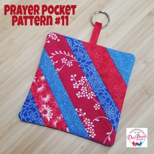 Pattern # 11 of the DayBrook Designs Prayer Pocket Sew Along held 2020 December 4, 5, & 6.  www.DayBrookDesigns.com